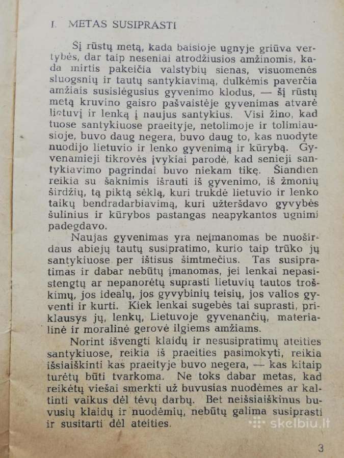 Lietuvio zodis lenkams 1940m - nuotraukos Nr. 2