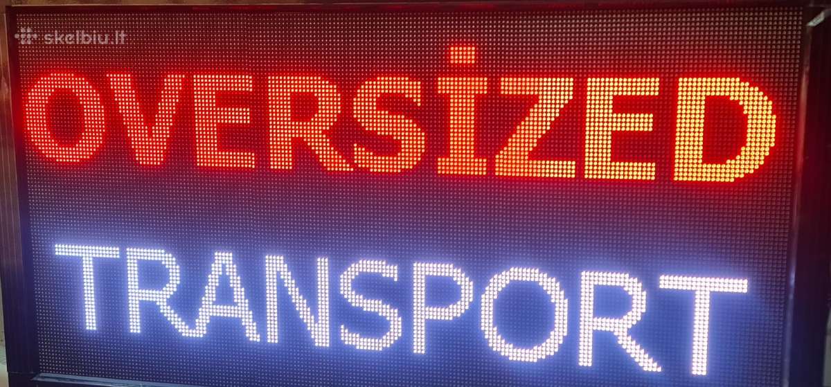 LED švieslentes,LED begancios reklamos - nuotraukos Nr. 31