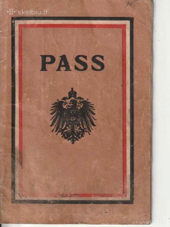 Kolekcija naziu pasai ,dokumentai ,kariu pasai - nuotraukos Nr. 6