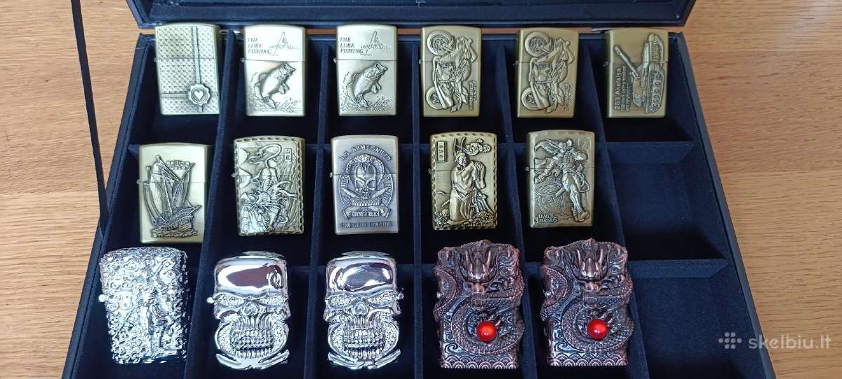 Zippo tipo benzininis žiebtuvėlis - nuotraukos Nr. 2