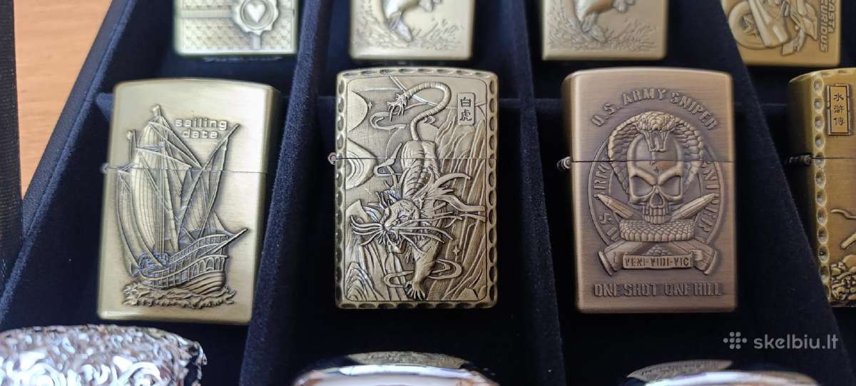 Zippo tipo benzininis žiebtuvėlis - nuotraukos Nr. 3