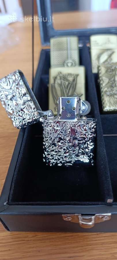 Zippo tipo benzininis žiebtuvėlis - nuotraukos Nr. 15