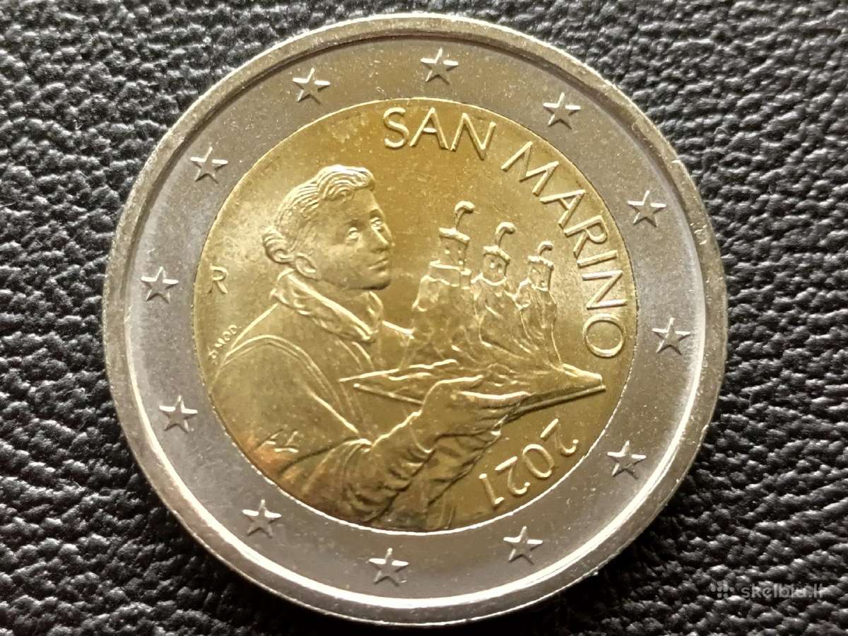 (44) 2 eurai 2021m. San Marinas unc