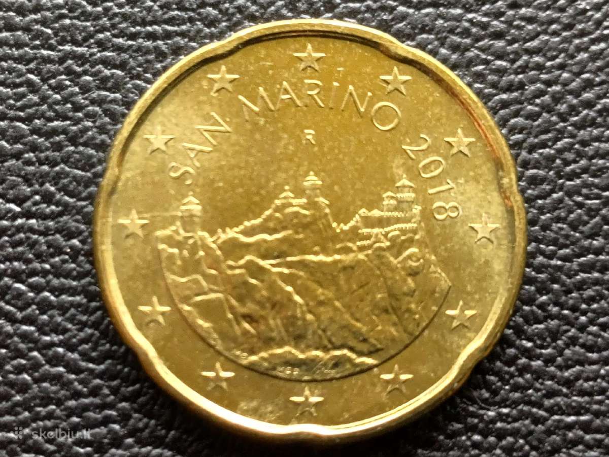 (41) 20 centų 2018m. San Marinas unc.