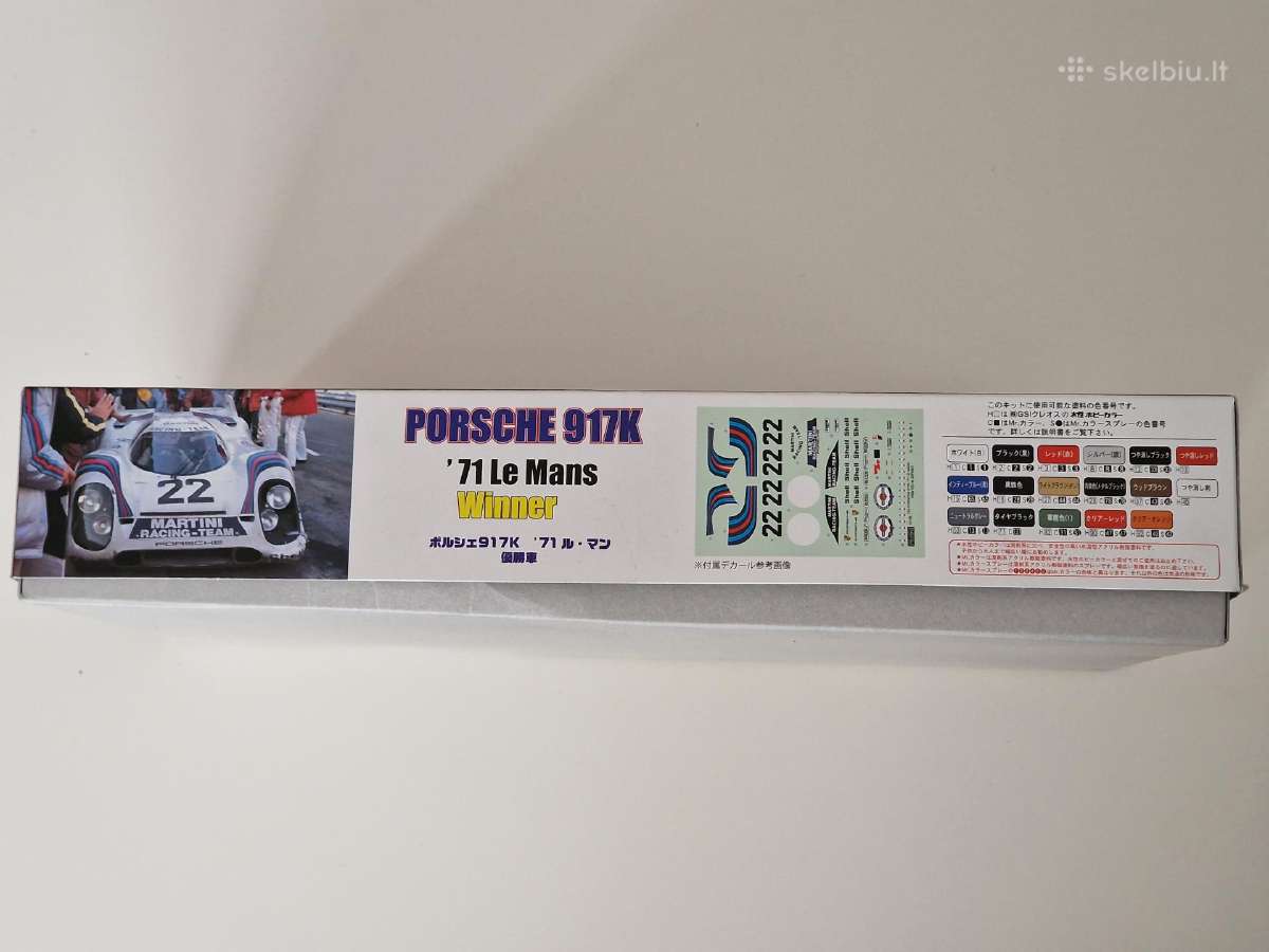 Fujimi Porsche 917k 71 Le Mans Winner - nuotraukos Nr. 2