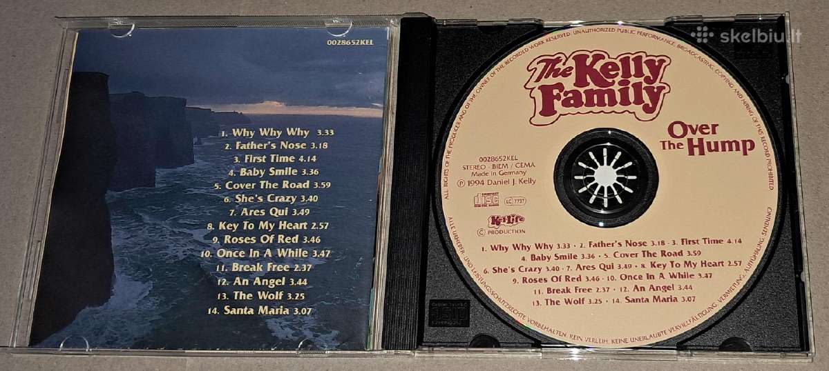 The Kelly Family – Over The Hump (Audio CD) - nuotraukos Nr. 3