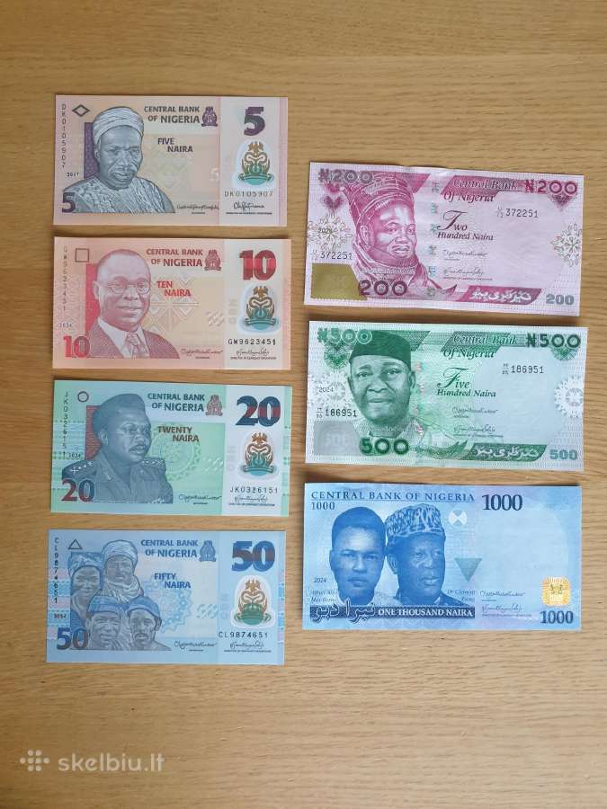 Nigerija ->Pasaulio banknotai - World banknotes<-