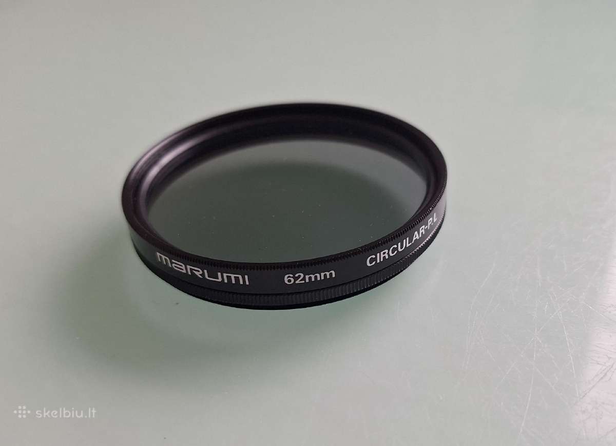 Circular polarizing filter 62 mm Marumi Japan