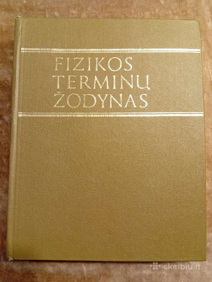 Fizikos terminų žodynas