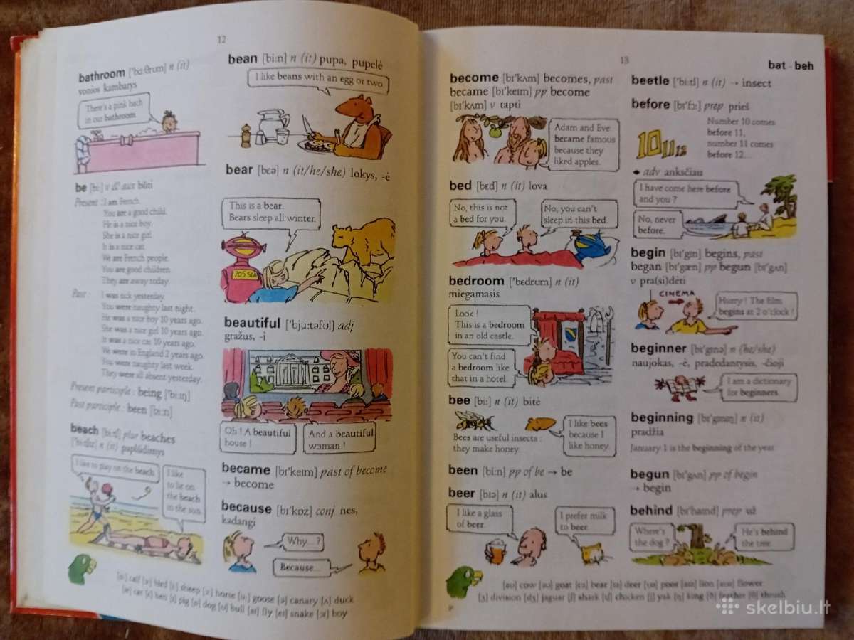 Larousse (anglų kalbos žodynas prad. mokykloms) - nuotraukos Nr. 6