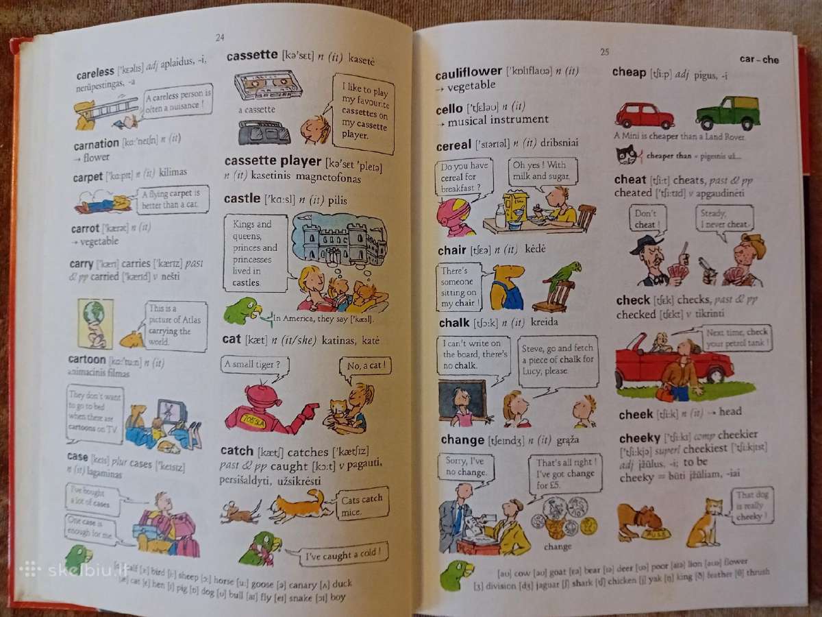 Larousse (anglų kalbos žodynas prad. mokykloms) - nuotraukos Nr. 7