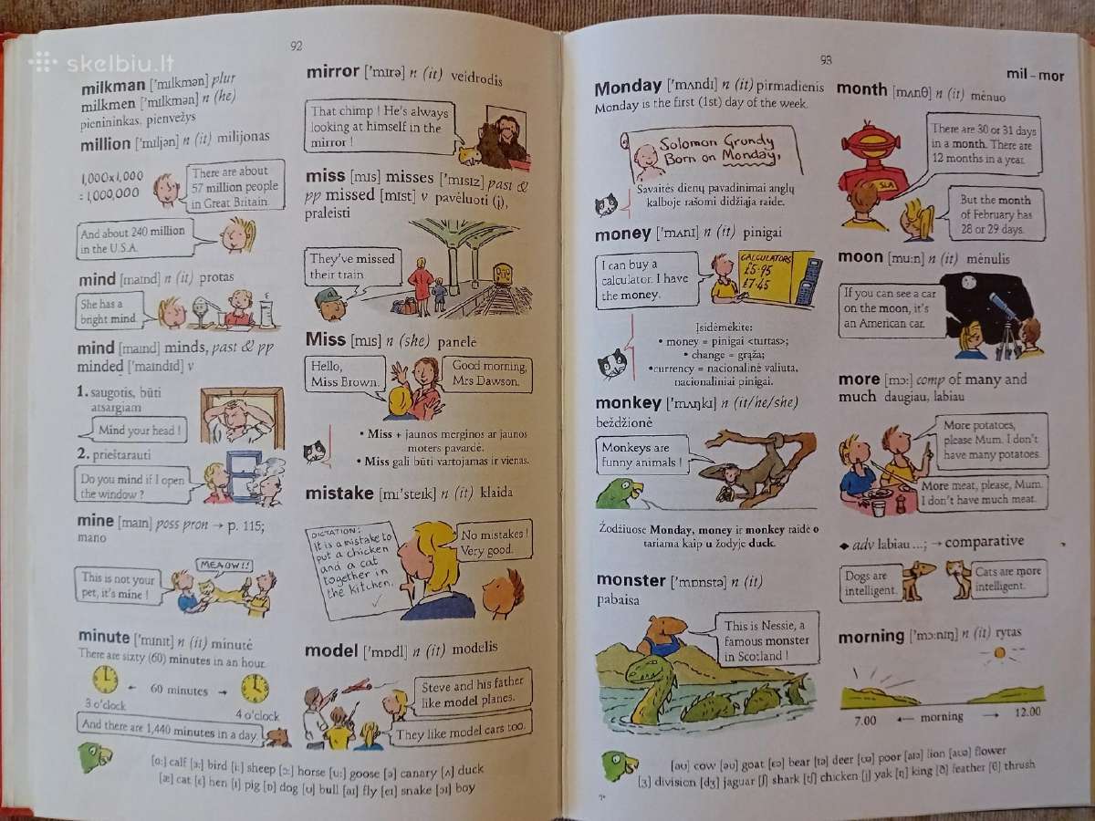 Larousse (anglų kalbos žodynas prad. mokykloms) - nuotraukos Nr. 9
