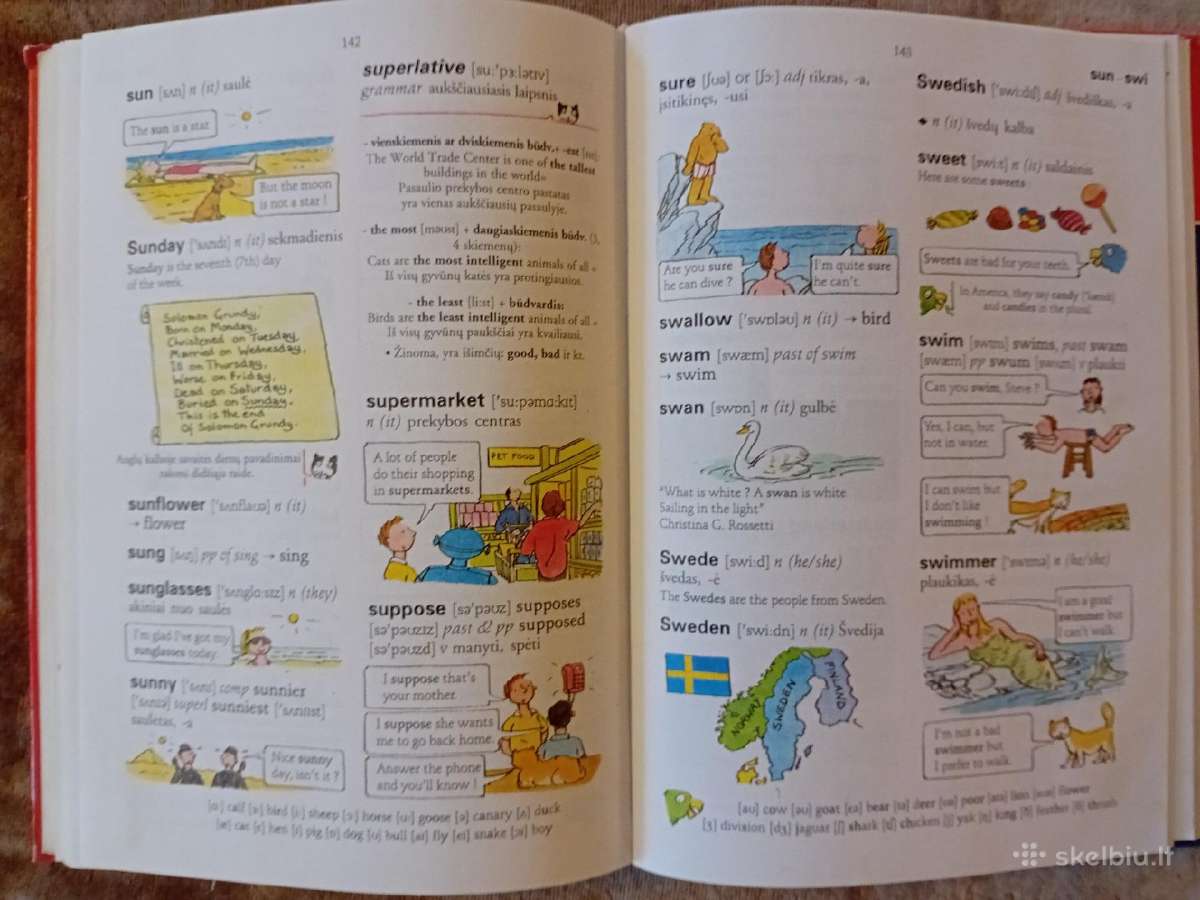 Larousse (anglų kalbos žodynas prad. mokykloms) - nuotraukos Nr. 11
