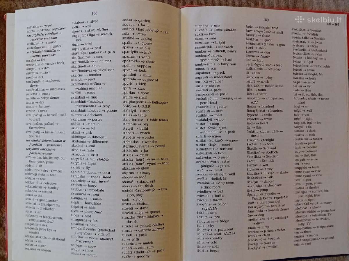 Larousse (anglų kalbos žodynas prad. mokykloms) - nuotraukos Nr. 13