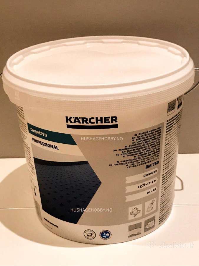 Karcher Rm 760 Carpetpro valymo tabletės kapsulės - nuotraukos Nr. 8