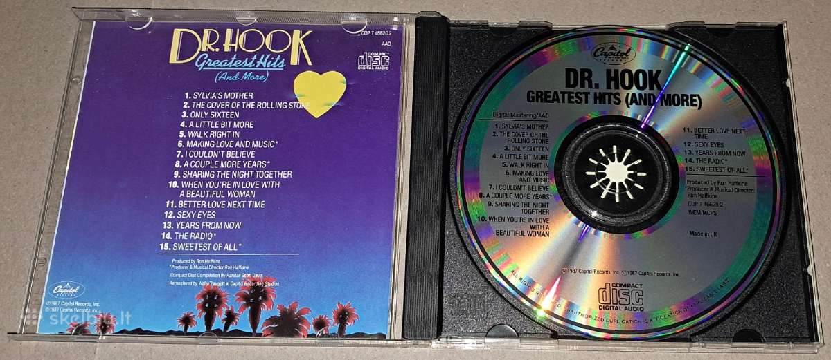 Dr. Hook – Greatest Hits (And More) (Audio CD) - nuotraukos Nr. 3