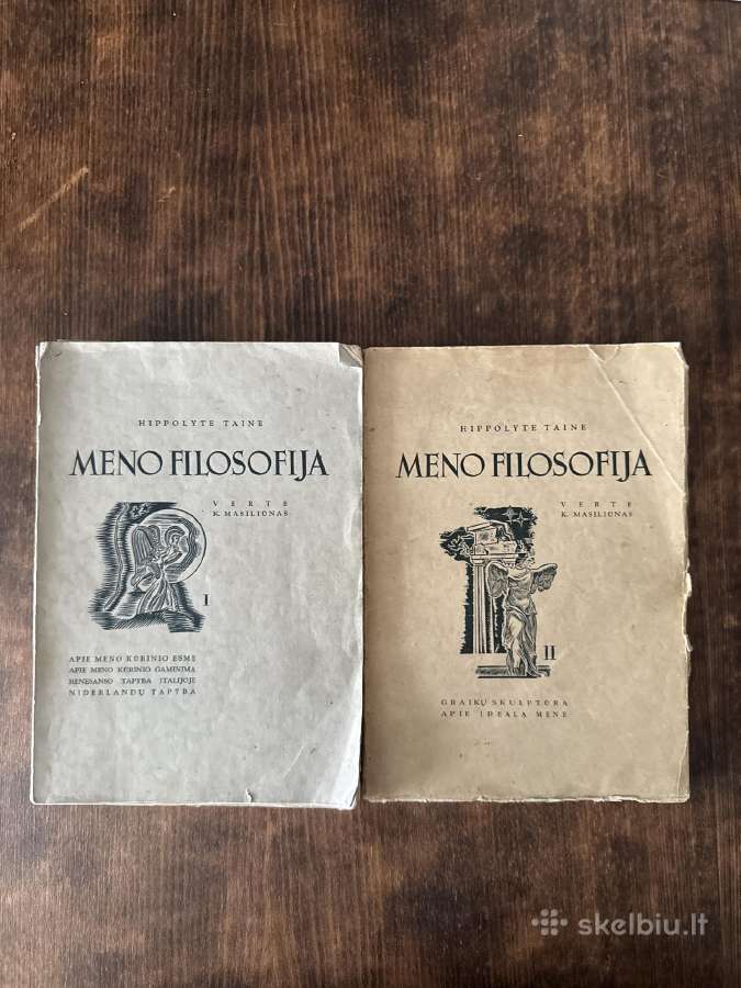 Meno filosofija (2 knygos)