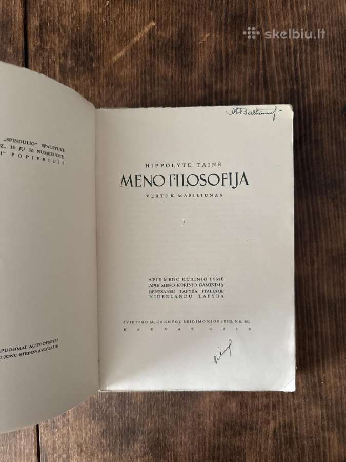 Meno filosofija (2 knygos) - nuotraukos Nr. 2
