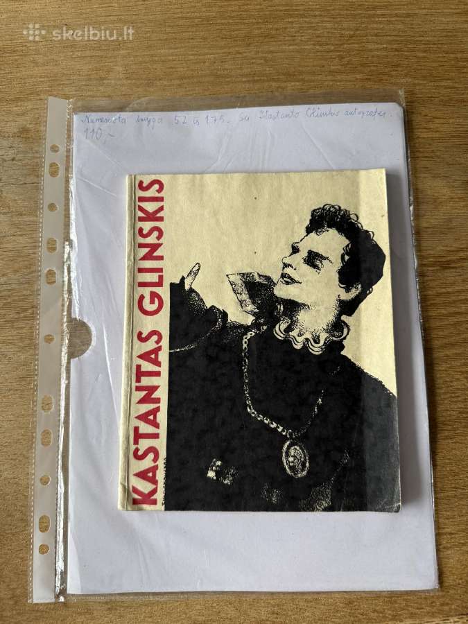 Kastantas Glinskis (Numeruota knyga)