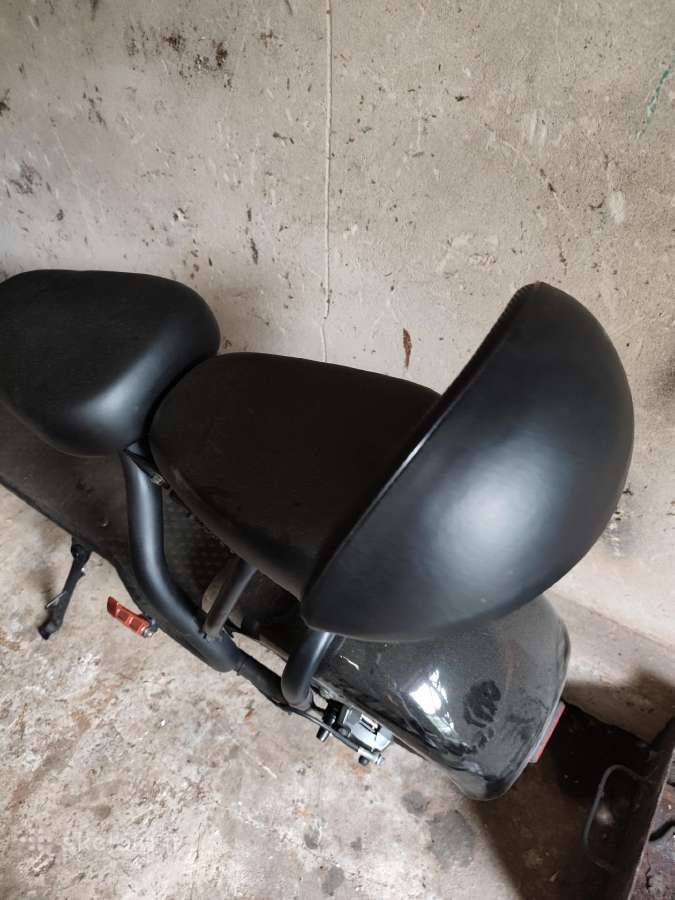 Elektrinis motociklas mopedas - nuotraukos Nr. 2