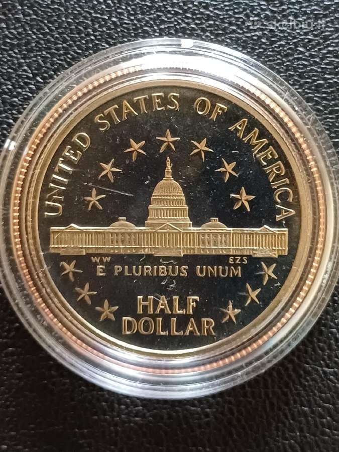(47) Puse dolerio 1989m. JAV unc