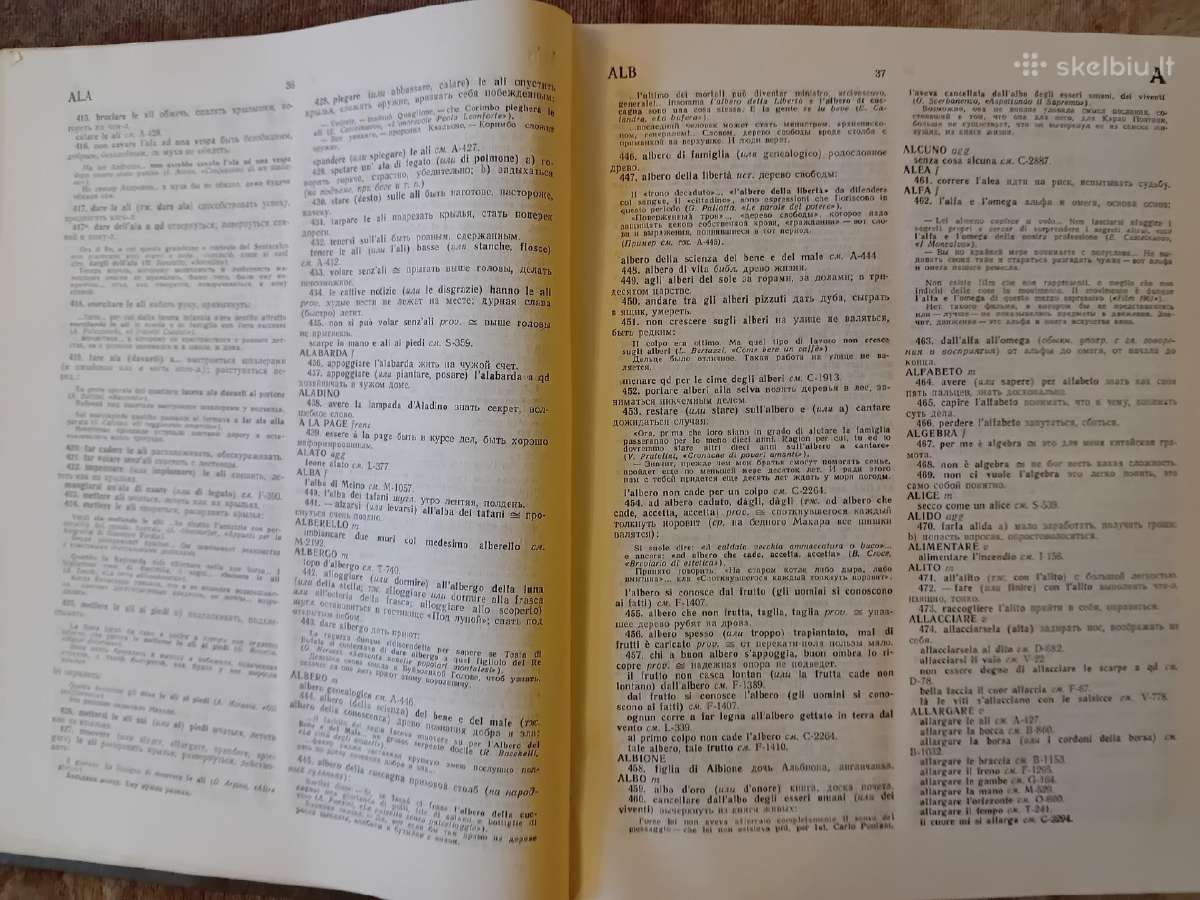 Dizionario Fraseologico Italiano - Russo - nuotraukos Nr. 5