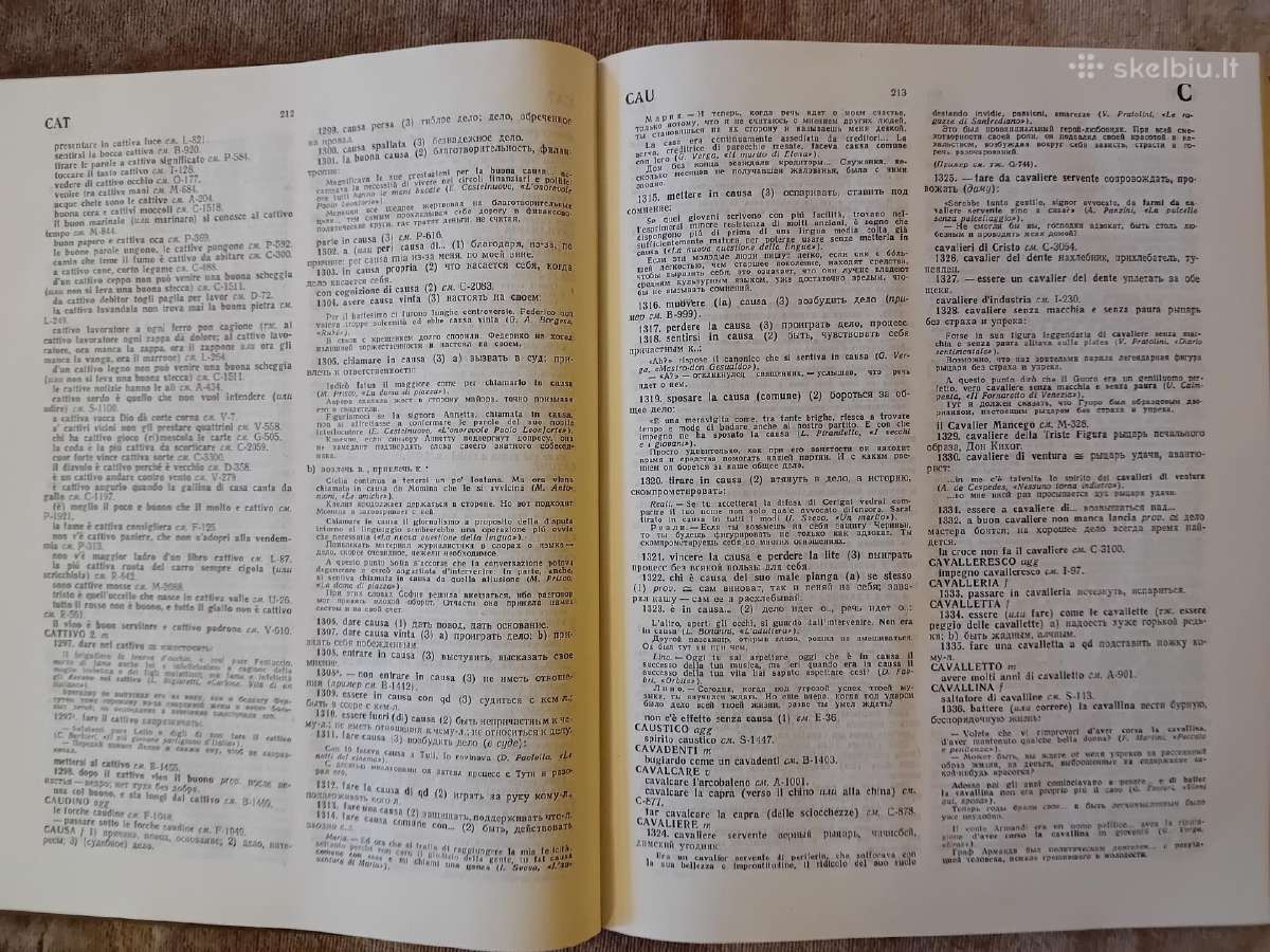 Dizionario Fraseologico Italiano - Russo - nuotraukos Nr. 7