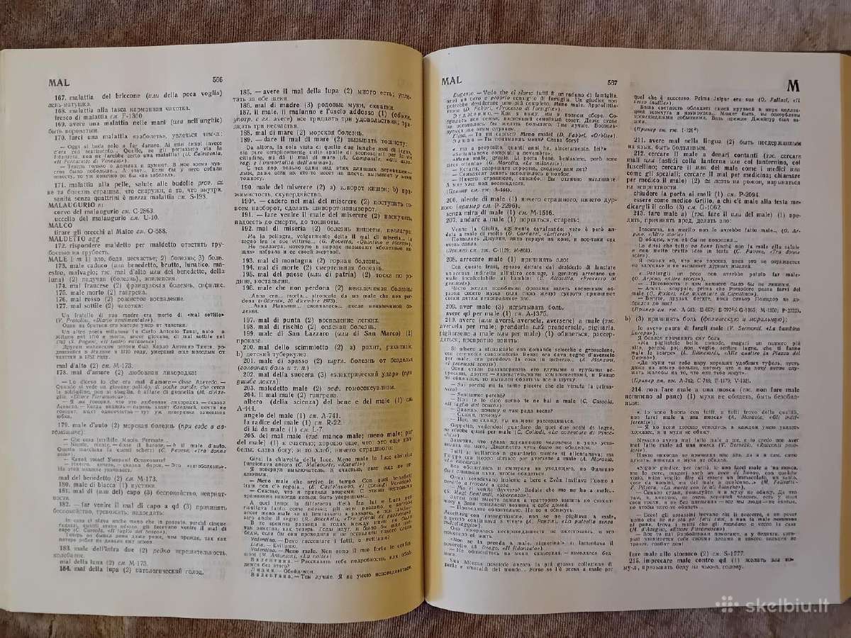 Dizionario Fraseologico Italiano - Russo - nuotraukos Nr. 8