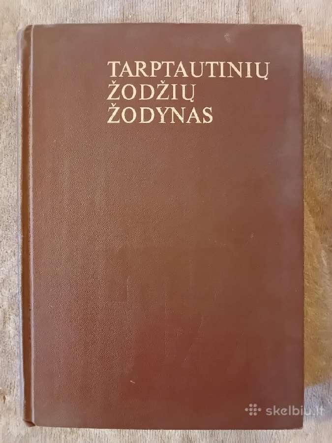 Tarptautinių žodžių žodynas