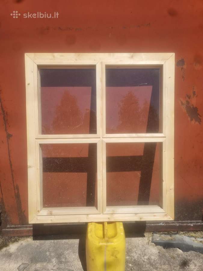 Medinės durys, langai sandėliukui; vasarnamiui - nuotraukos Nr. 7