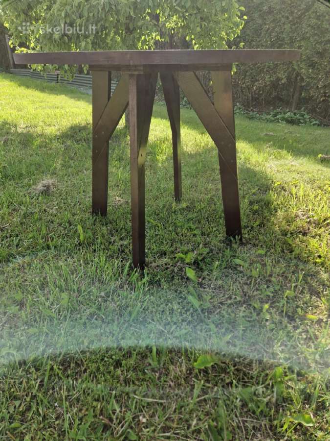 Lauko stalas iš jūrinės plokštės - nuotraukos Nr. 4