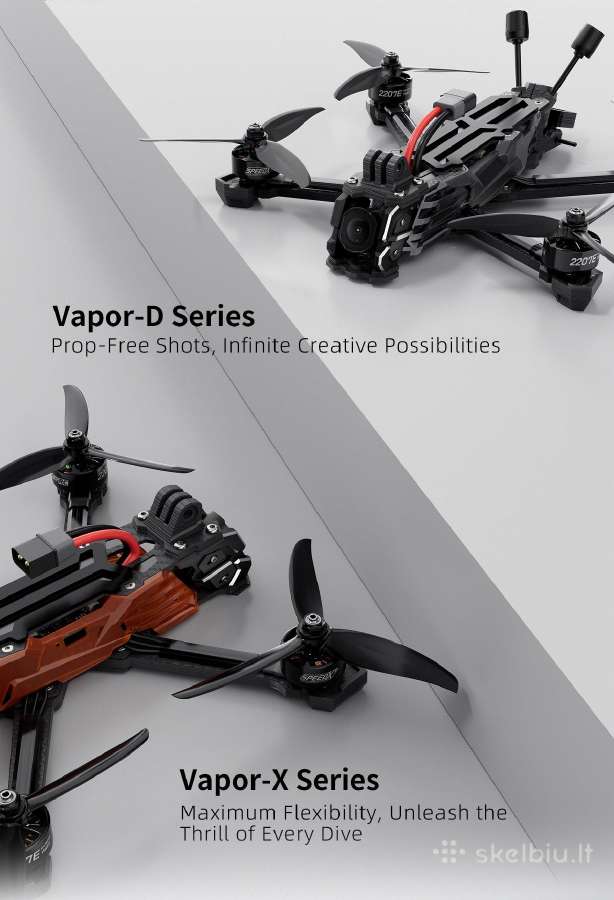 Nauji dronai Geprc Vapor-d6 HD Dji O4 Pro GPS - nuotraukos Nr. 20