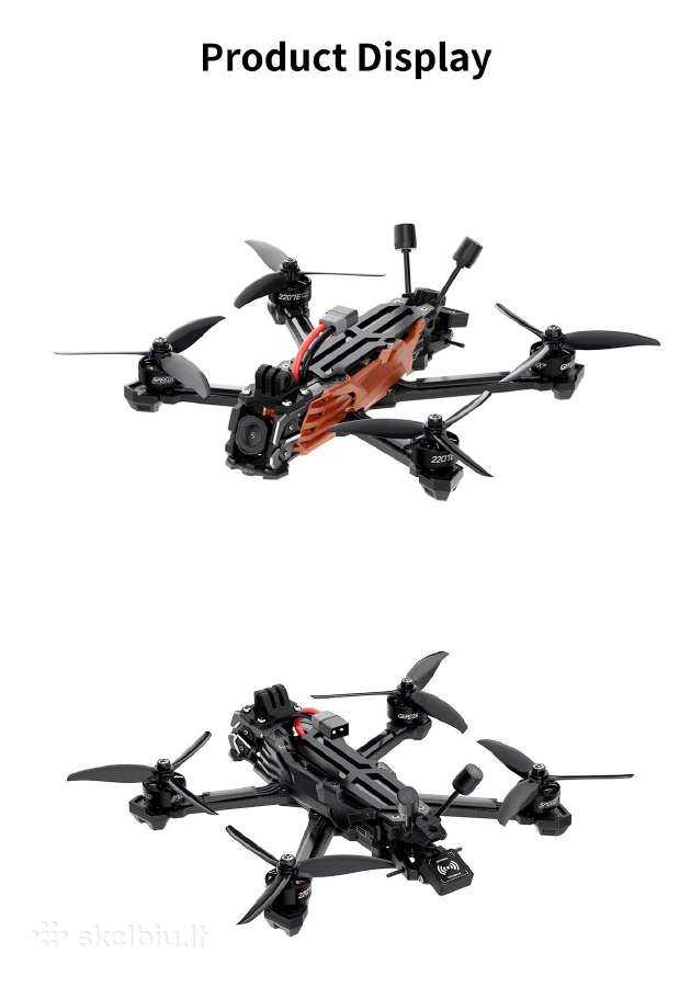 Nauji dronai Geprc Vapor-d6 HD Dji O4 Pro GPS - nuotraukos Nr. 14