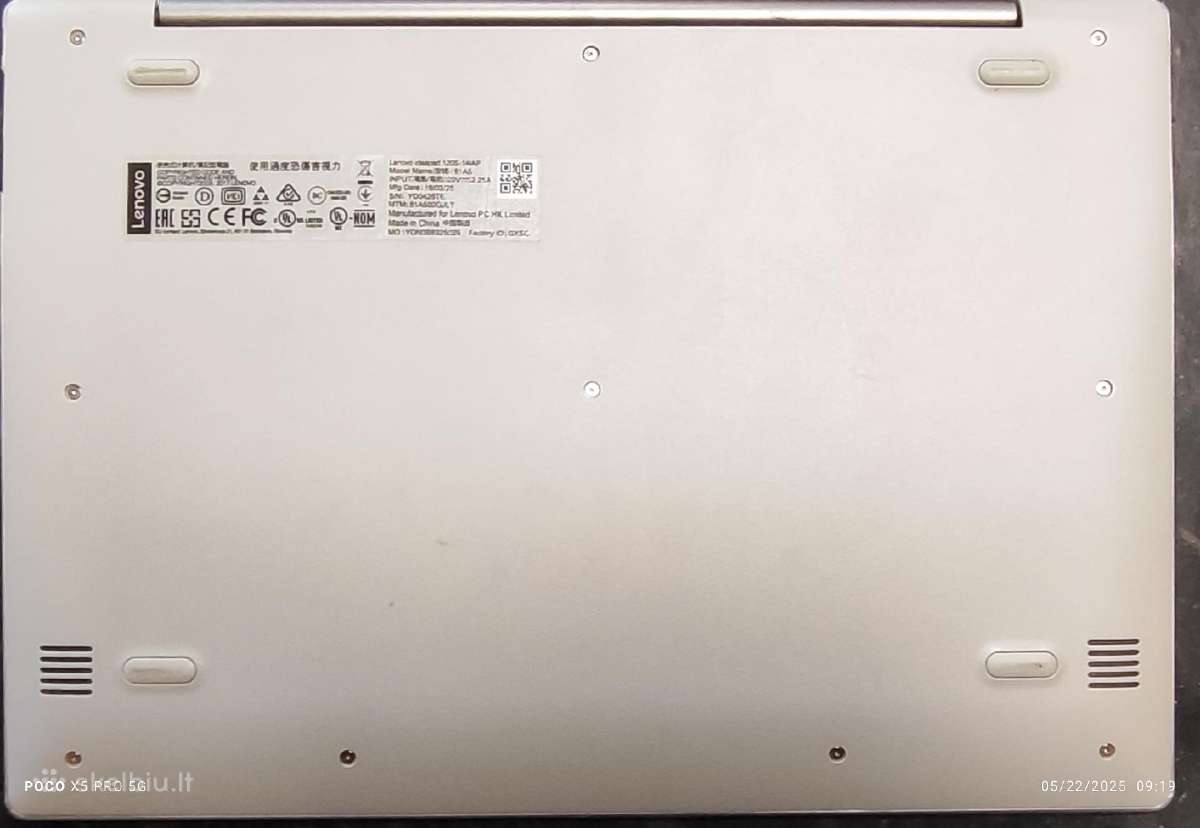 Lenovo Ideapad 120s-14iap N3350 14",2gb/32gb/win10 - nuotraukos Nr. 3