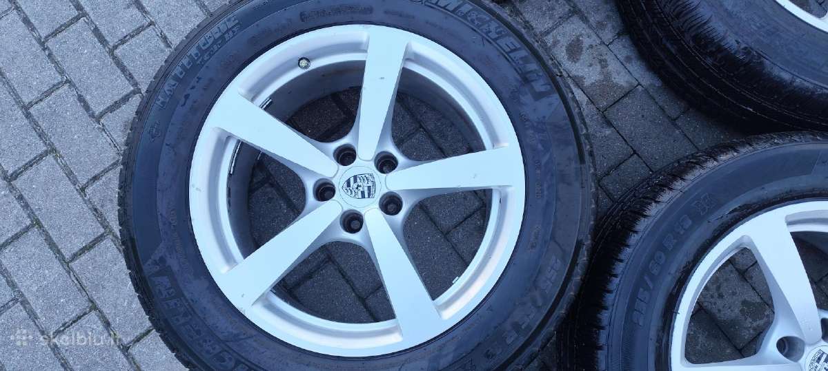 Porsche Macan R18 originalus ratlankiai 5x112 Et21 - nuotraukos Nr. 4