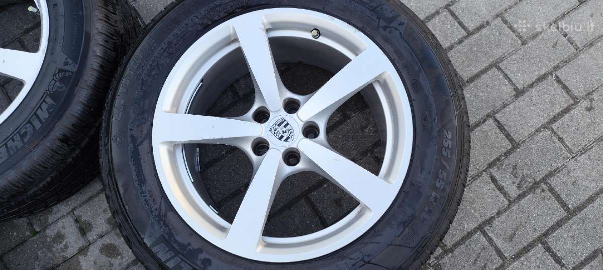 Porsche Macan R18 originalus ratlankiai 5x112 Et21 - nuotraukos Nr. 7