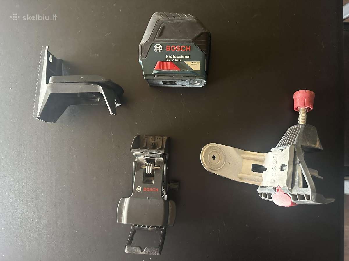 Bosch Gcl 2-15 G , žalio su 3.5 m stovu