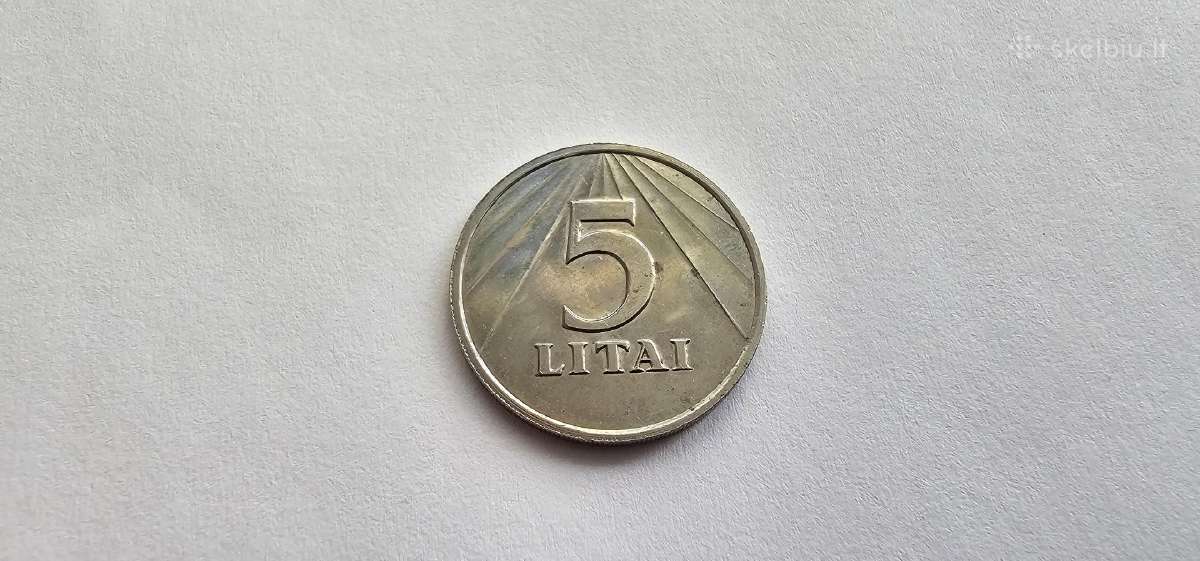 1991 5 litai