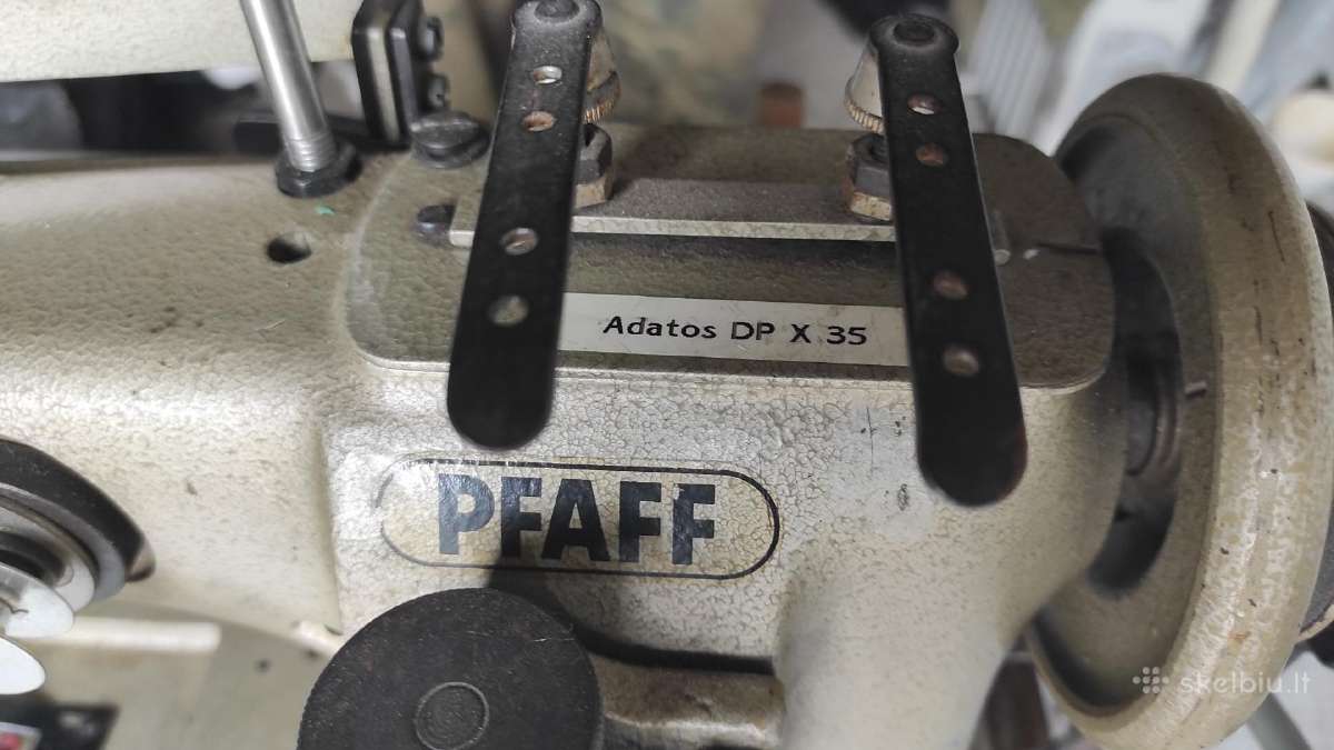Pfaff 293 Vokiska Pramonine siuvimo masina skirta - nuotraukos Nr. 9