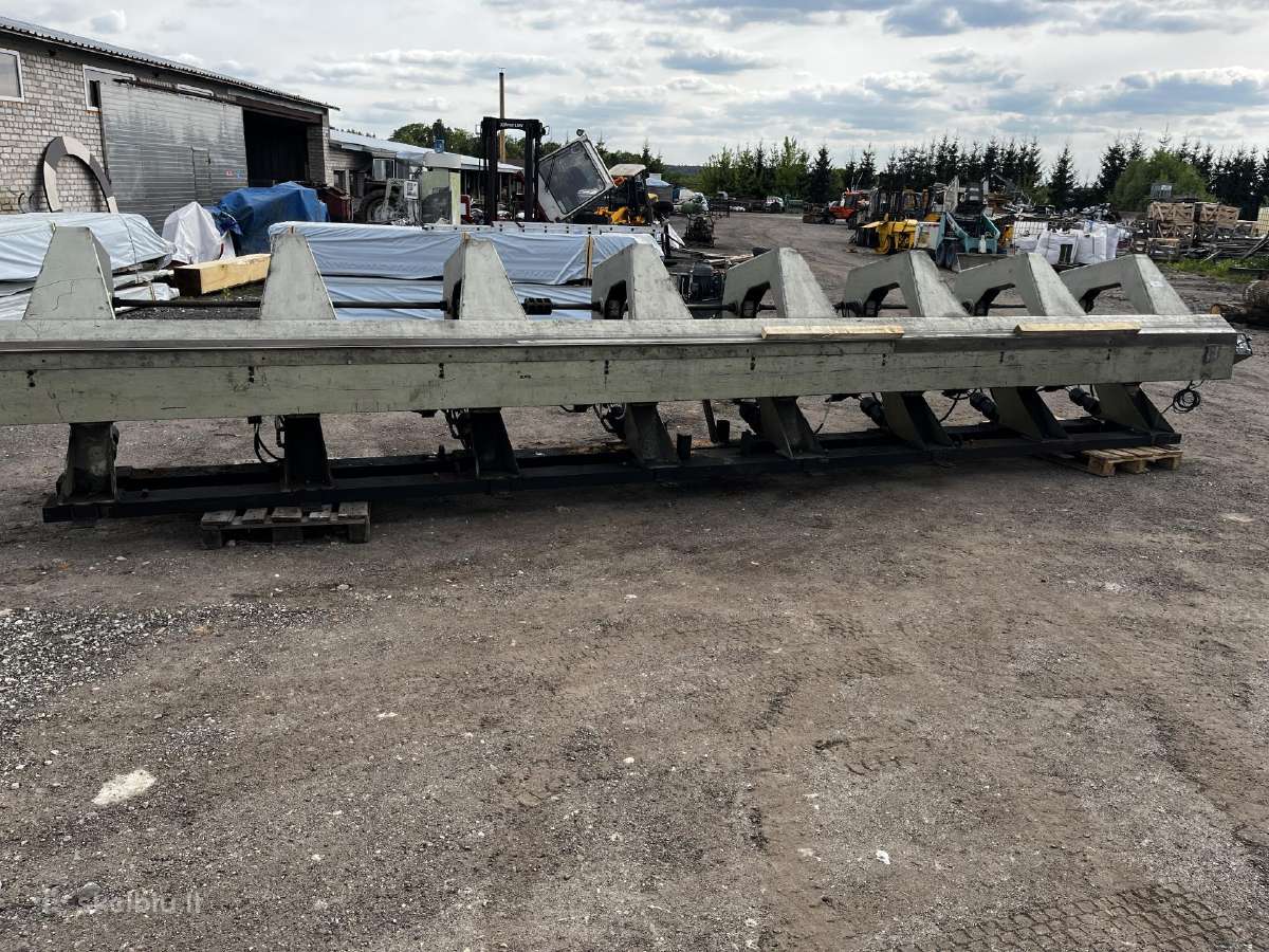 8m skardos metalo lenkimo stakles