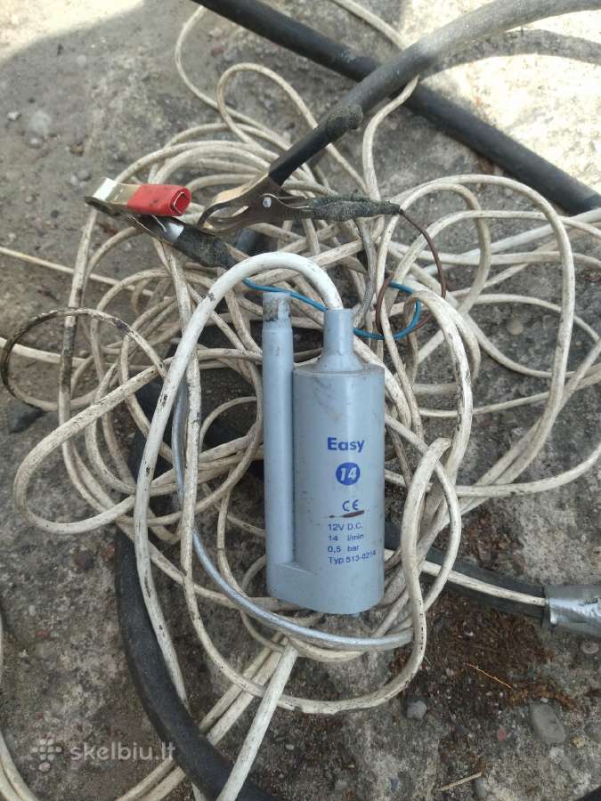Panardinamas Vandens siurbliukas 12 voltu