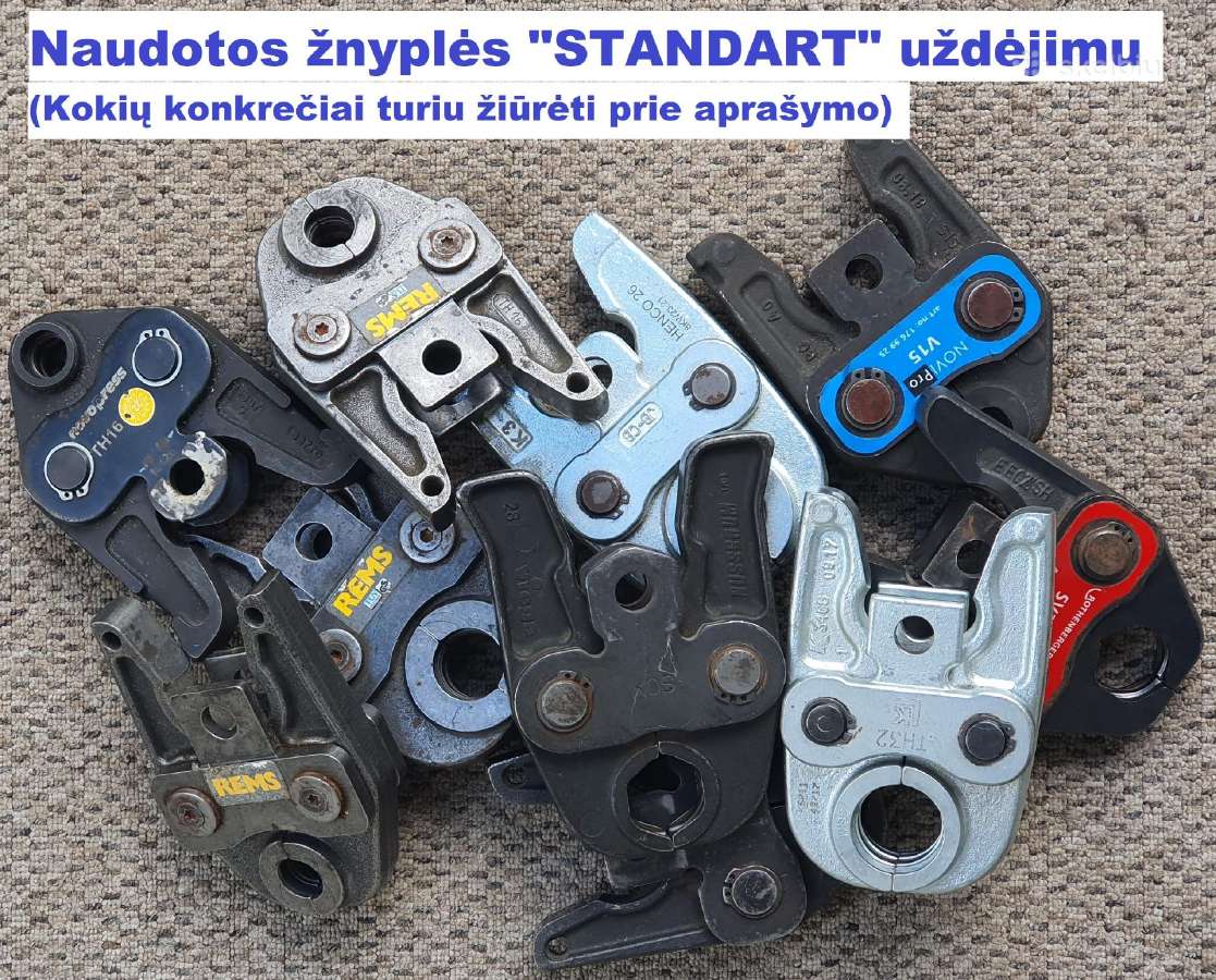 Vamzdžių presas i-press Geberit Roller - nuotraukos Nr. 8