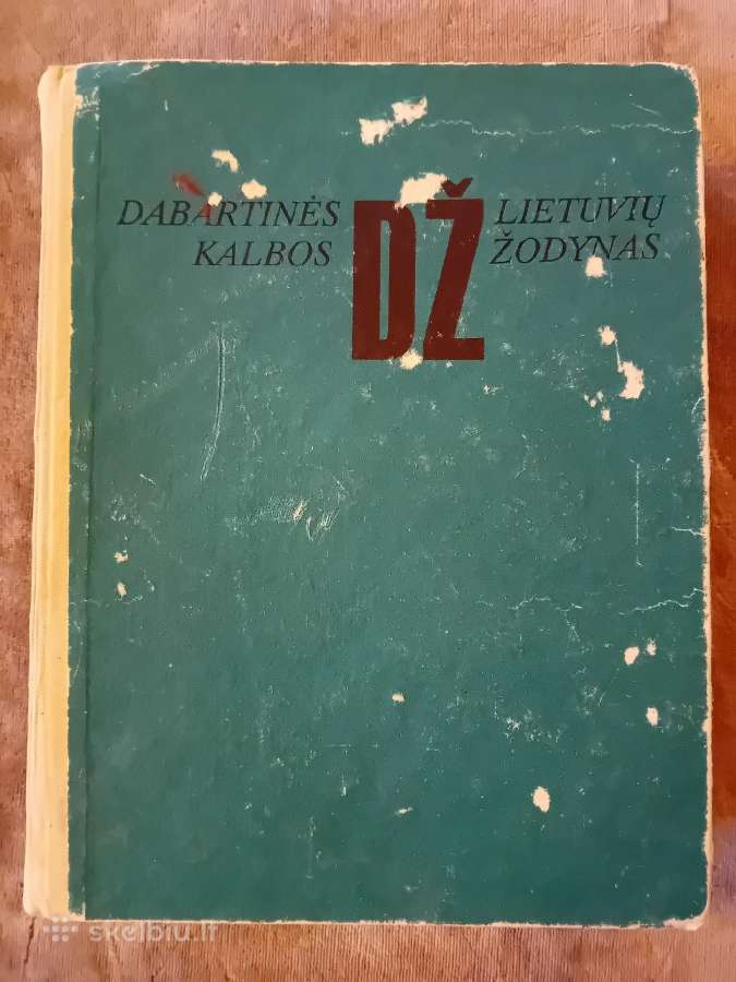Dabartinės lietuvių kalbos žodynas