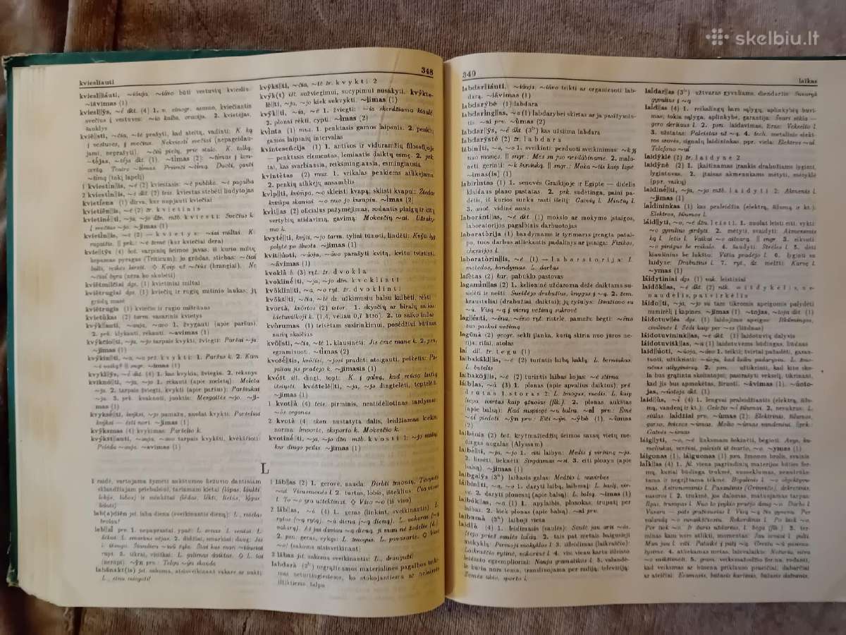 Dabartinės lietuvių kalbos žodynas - nuotraukos Nr. 6