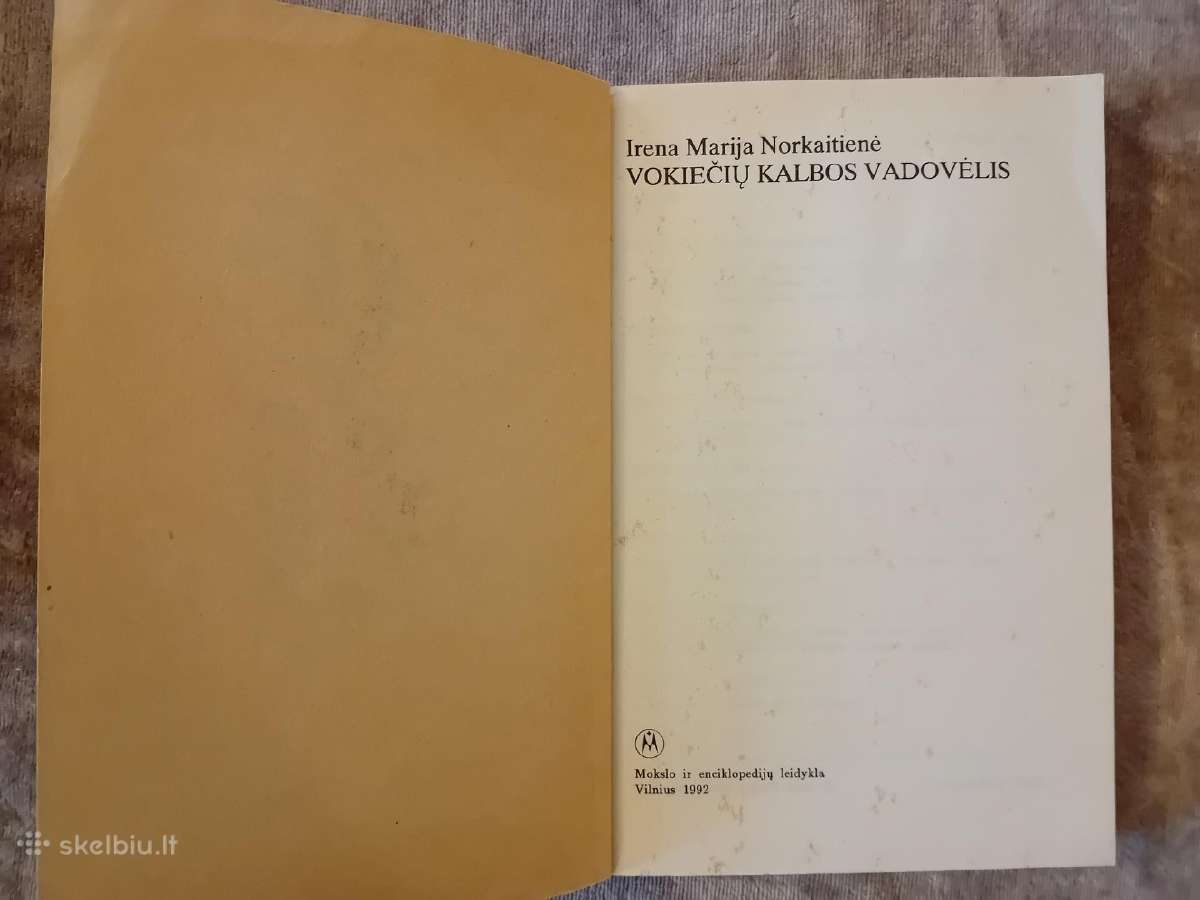 Vokiečių k. vadovėliai, žodynas ir pasikalbėjimai - nuotraukos Nr. 2