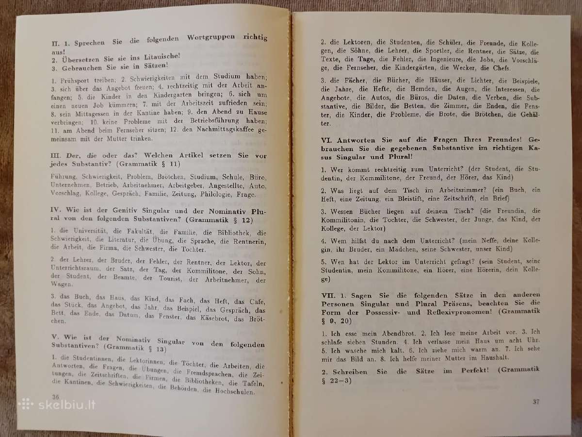 Vokiečių k. vadovėliai, žodynas ir pasikalbėjimai - nuotraukos Nr. 3