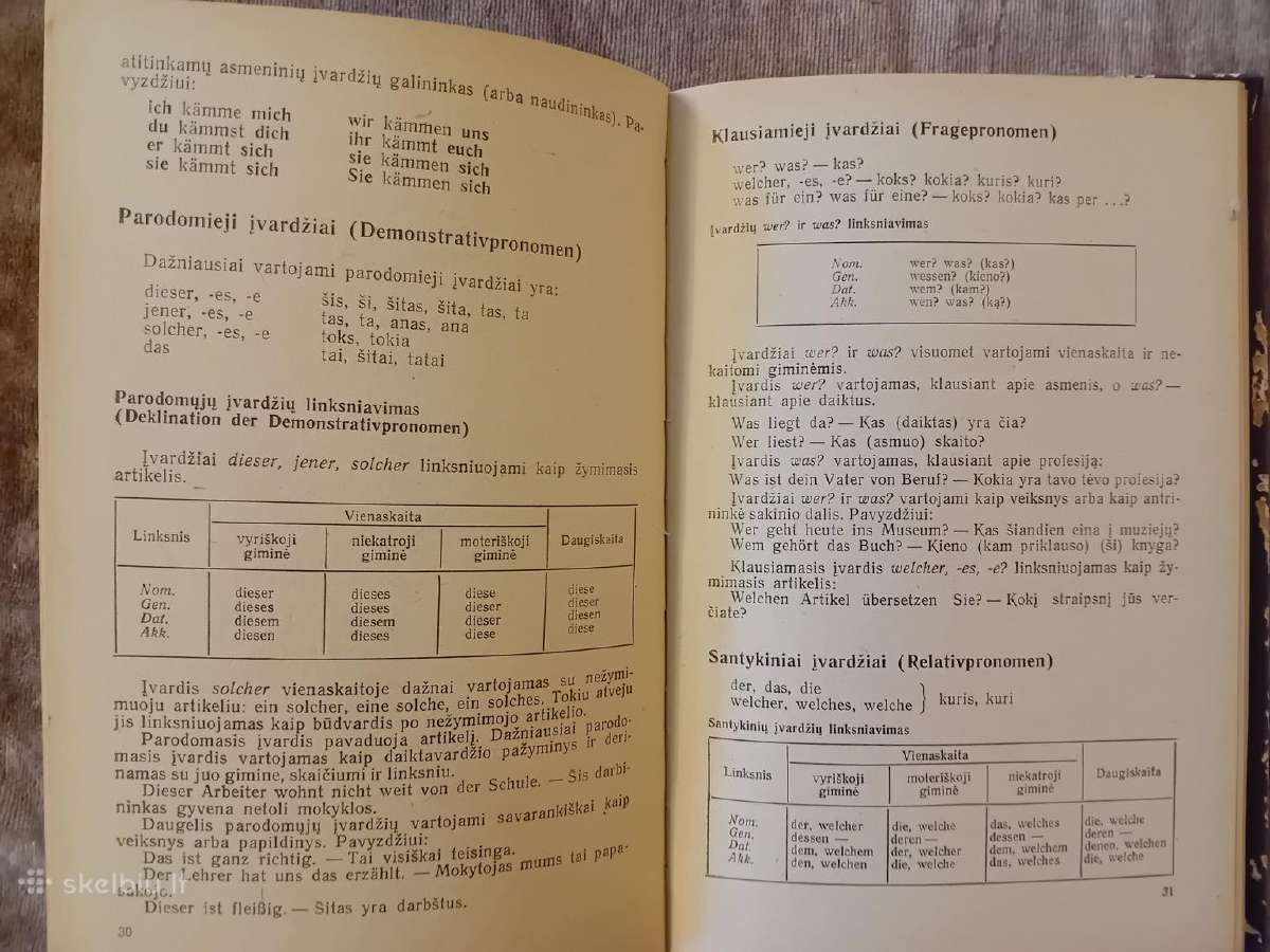 Vokiečių k. vadovėliai, žodynas ir pasikalbėjimai - nuotraukos Nr. 7