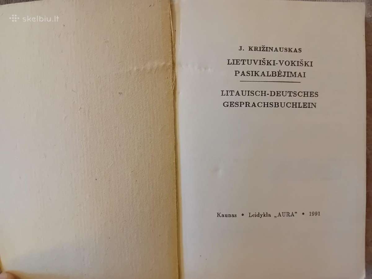 Vokiečių k. vadovėliai, žodynas ir pasikalbėjimai - nuotraukos Nr. 14