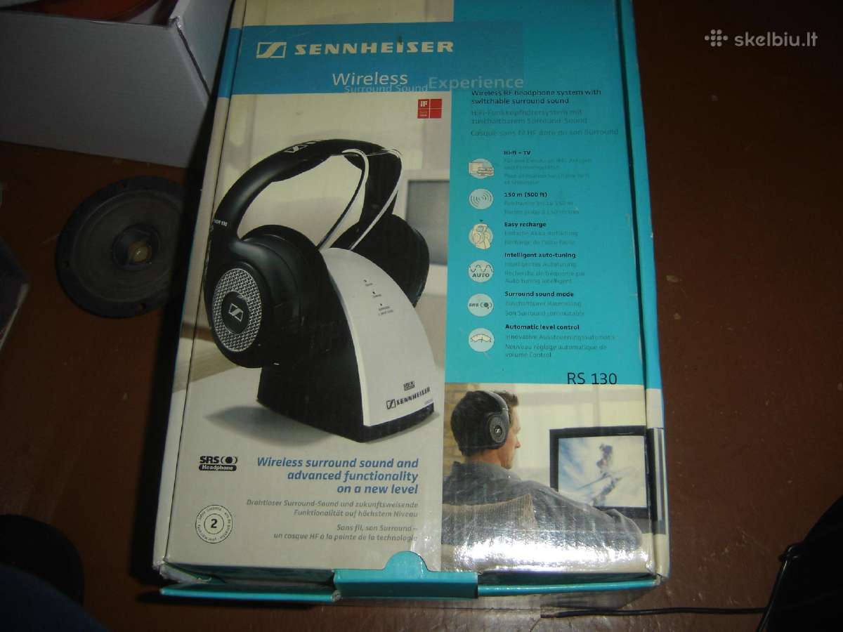 Akg K20. Akg K915. Sennheiser RS-130. Sennheiser - nuotraukos Nr. 3