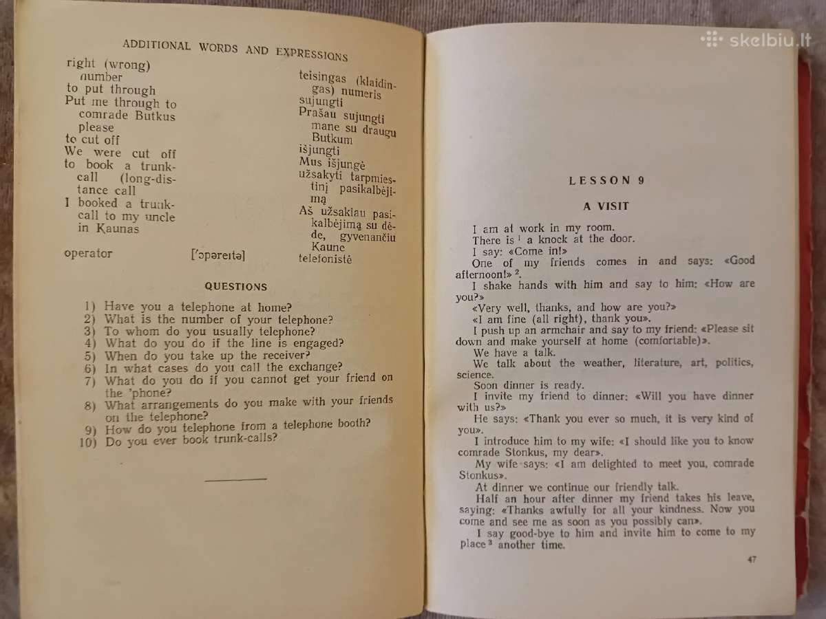 Mokykitės kalbėti angliškai - nuotraukos Nr. 6